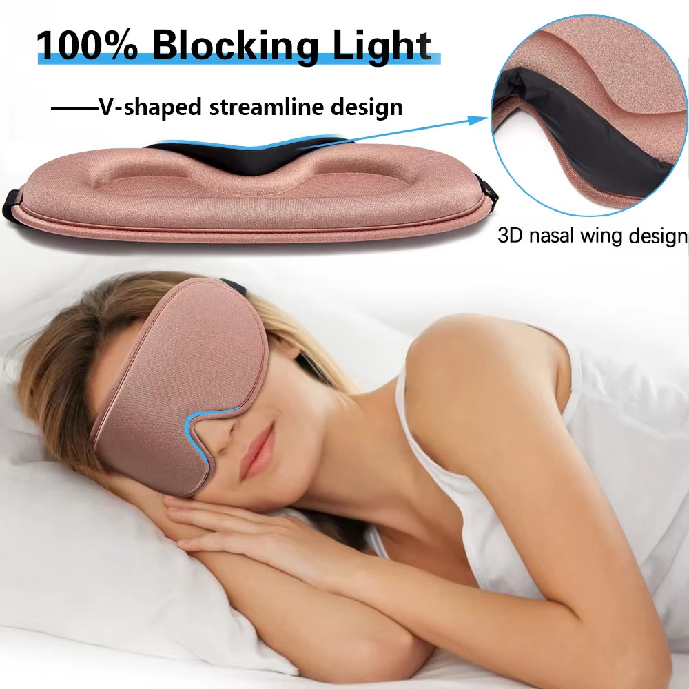 Memory Foam Silk Sleeping Mask