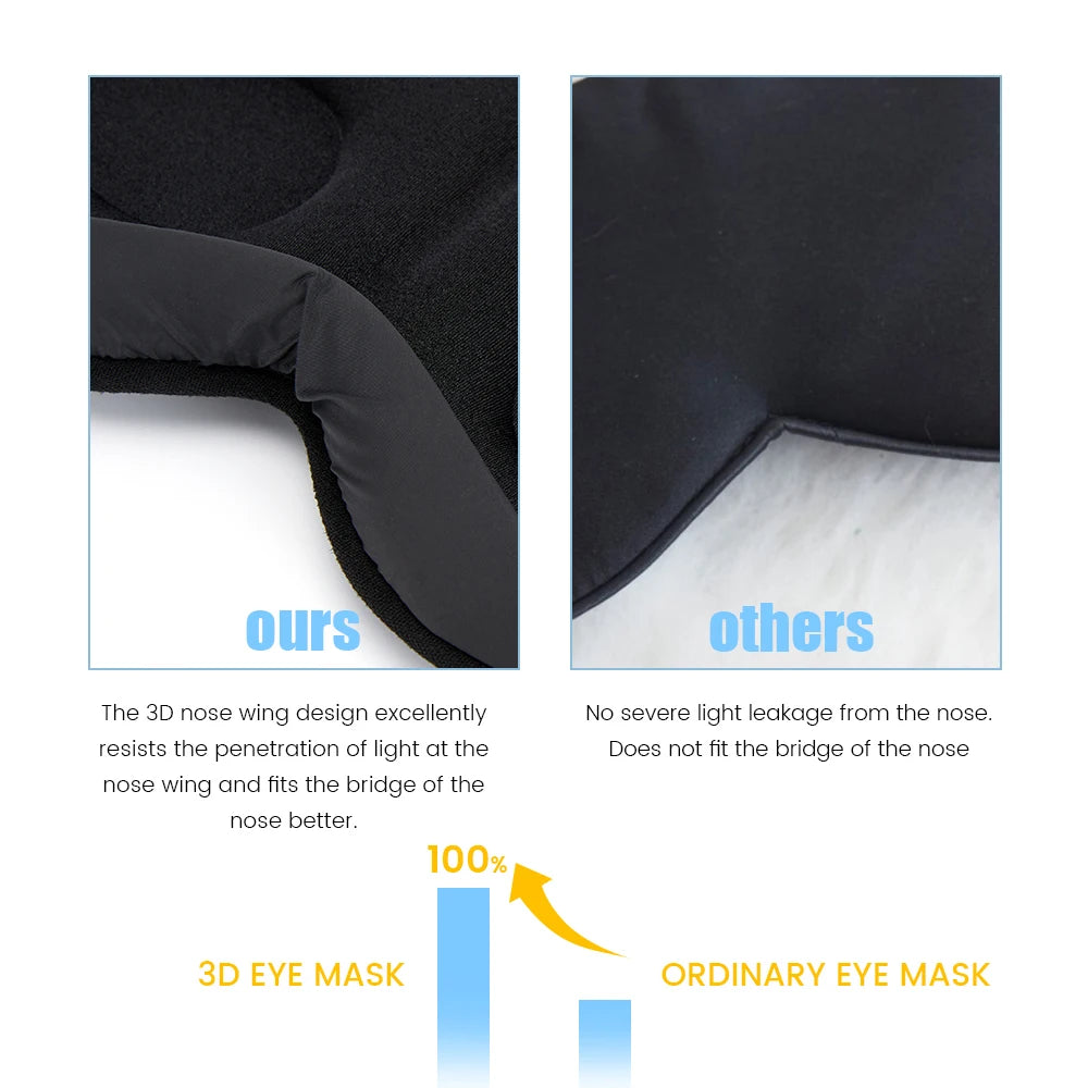 Memory Foam Silk Sleeping Mask